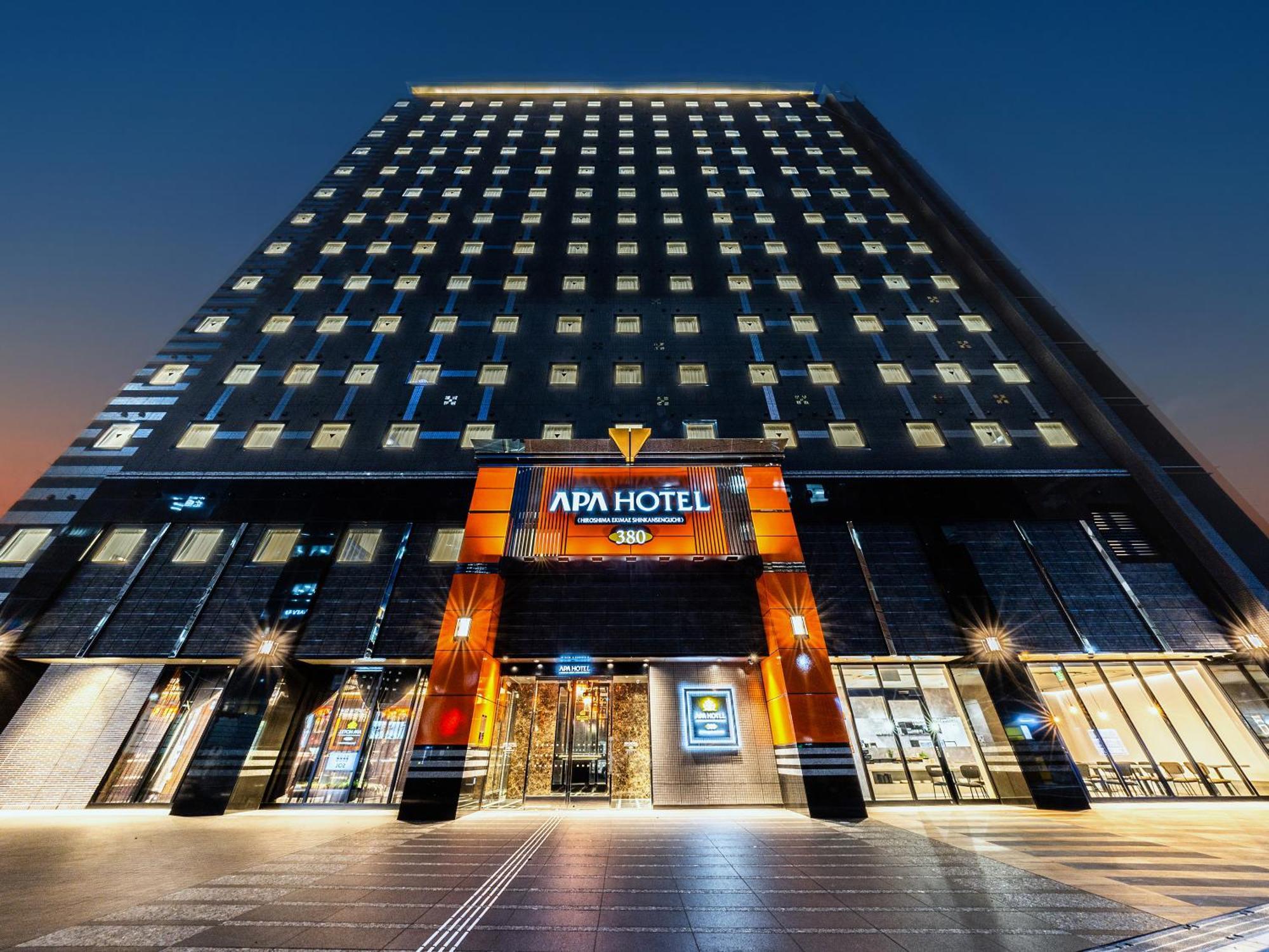 Apa Hotel Hiroshima Ekimae Shinkansenguchi Bagian luar foto